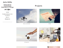 Tablet Screenshot of johnmillsonline.com